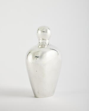 View 1 of Lot 748: A Silver Vodka Flask, 13th Artel, Moscow, 1908-1917
