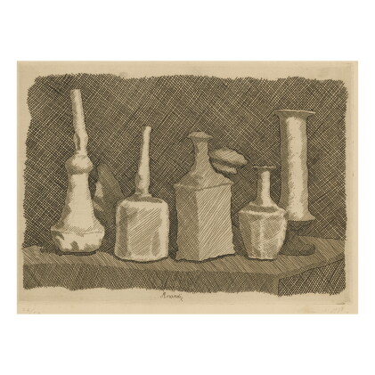 Catalog image of giorgio morandi | natura morta a grandi segni (vitali 83)
