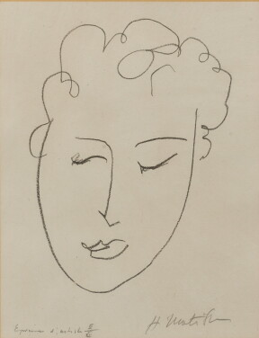 View 1 of Lot 71: Tête de Femme