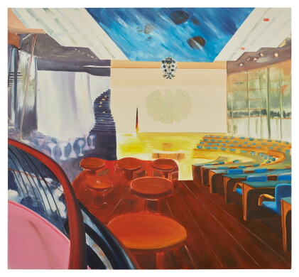 Catalog image of dexter dalwood | café deutschland