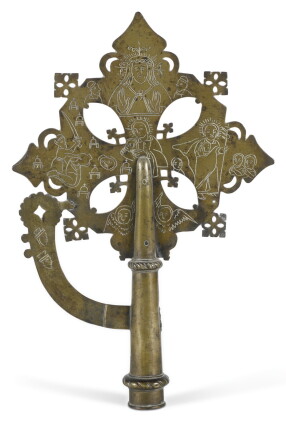 Catalog image of ethiopian, late 18th/ early 19th century | processional cross