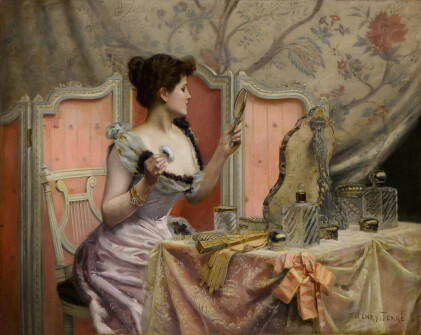 Catalog image of Jeune femme à sa toilette