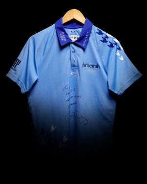 View 1 of Lot 3: Rory McIlroy 2011 US Open ‘Championship Clinching’ Match Worn, Signed & Inscribed Shirt | First Major Championship