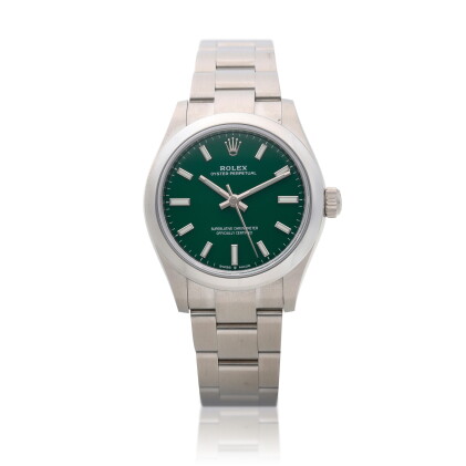 Catalog image of Reference 277200 Oyster Perpetual, A stainless steel automatic wristwatch with …