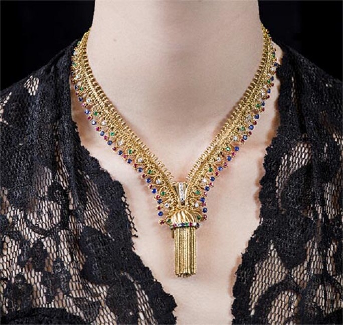 Unzipping the Past: Van Cleef & Arpels' Zip Necklace – Deleuse