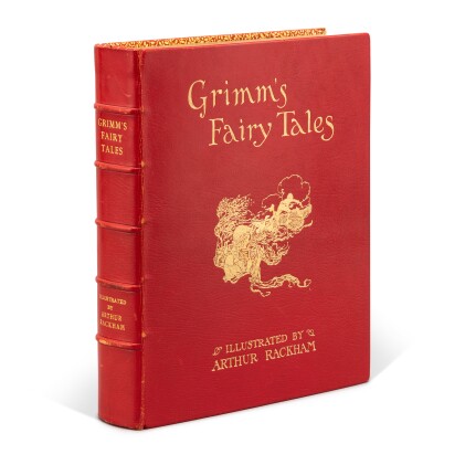 View 1 of Lot 1084: Rackham, Arthur | A beautiful copy of The Fairy Tales of the Brothers Grimm, signed by Rackham