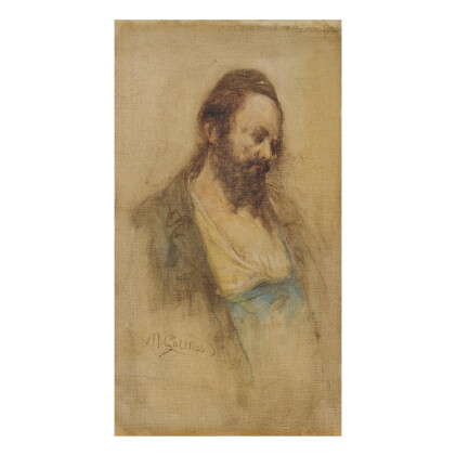 Catalog image of maurycy gottlieb | portrait of a jewish man