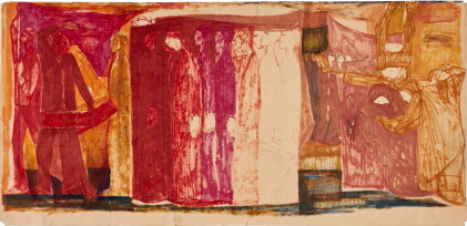 Catalog image of Study for Jzanet (Funeral)