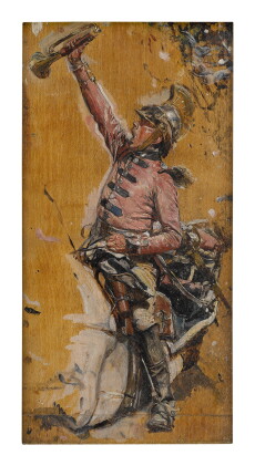 Catalog image of jean louis ernest meissonier | le trompette de 1807