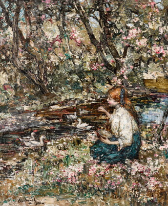 Catalog image of Feeding the Ducks