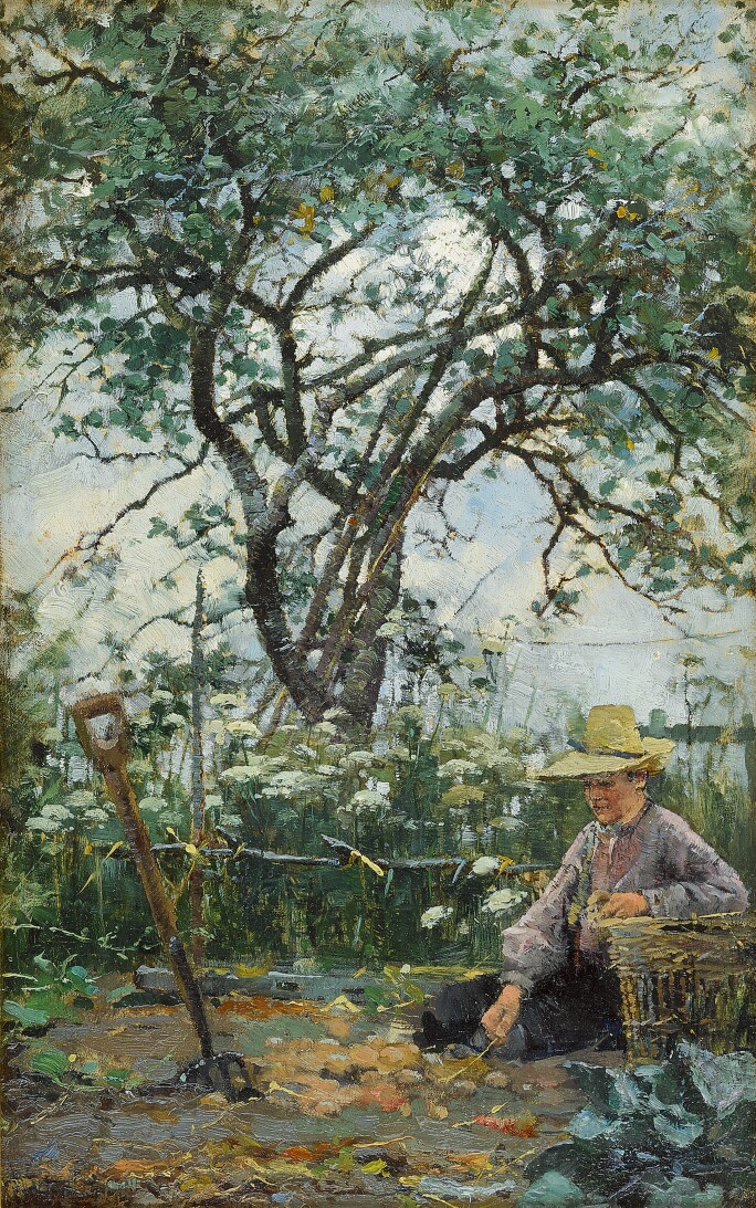 Walter Frederick Osborne, Study from Nature. Estimate £60,000-80,000.