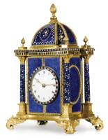 1057. a fine george iii paste-mounted ormolu and parcel-gilt blu