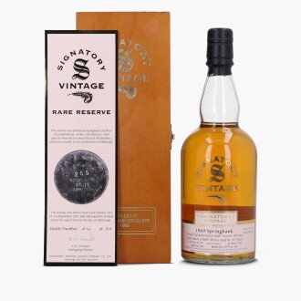 View 1 of Lot 2091: Springbank Signatory Vintage Rare Reserve 34 Year Old Cask #265 54.4 abv 1969 (1 Bottle 75cl)