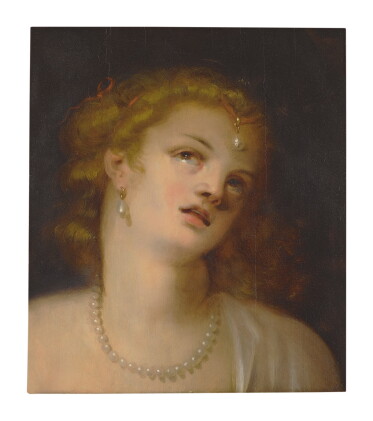 Catalog image of head of a lady