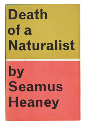 Catalog image of heaney, six first editions, 1965-2006, all signed