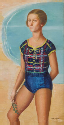 Catalog image of Baigneuse, côte d'émeraude (Portrait of Martine Abraham)
