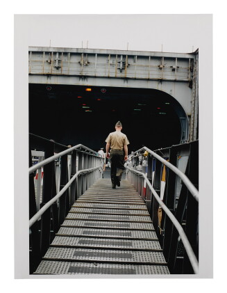 Catalog image of wolfgang tillmans | soldier gangway i