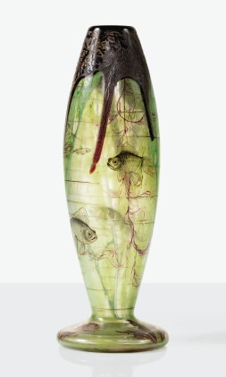 Catalog image of vase Algues et Poissons