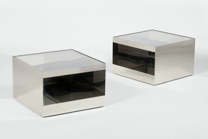 Catalog image of Pair of Low Rolling Tables