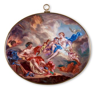 View 1 of Lot 278: Vulcan presenting arms to Venus for Aeneas, circa 1785