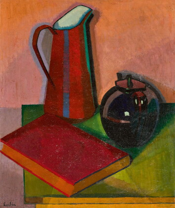 Catalog image of auguste herbin | livre, pot et theiere