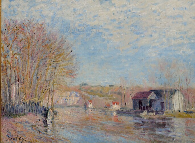 10067 Sisley, Les Hautes eaux à Moret-sur-Loing.jpg