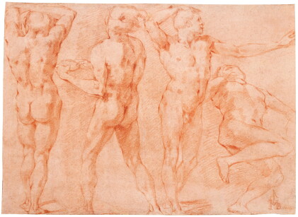 Catalog image of andrea boscoli | four male nudes