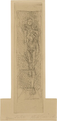 Catalog image of alberto giacometti | nude facing front (lust 65)