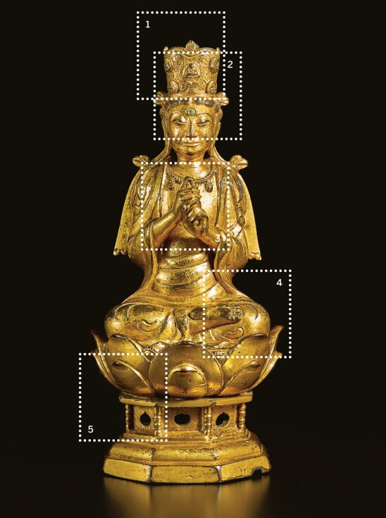 Anatomy of an Artwork A Liao Dynasty GiltBronze Chinese Works of