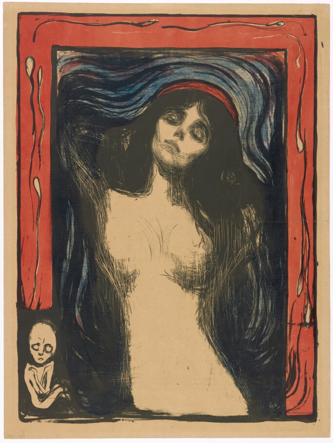 Edvard Munch Madonna
