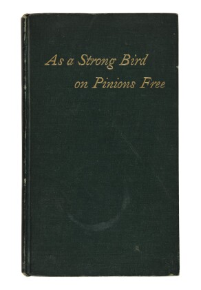  As a Strong Bird on Pinions Free and Other Poems. Washington, D.C.: [S. W. Green for Walt Whitman], 1872