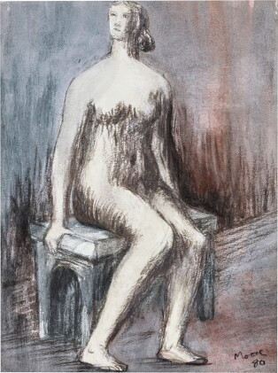Catalog image of Seated Nude
