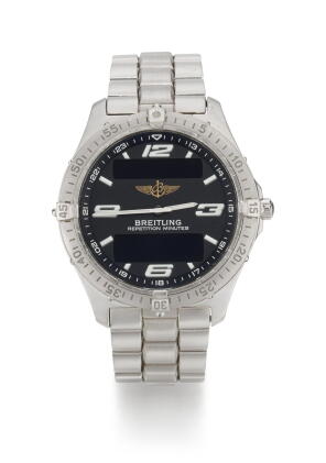 Catalog image of breitling | aerospace, reference j65362, white gold minute-repeating chronograp…