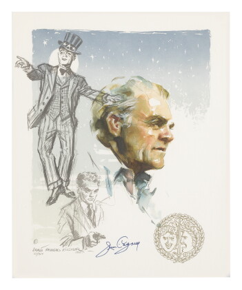 Catalog image of everett raymond kinstler | tribute to james cagney