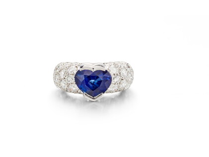 Catalog image of Sapphire and Diamond Ring | 伯爵| 4.48克拉 藍寶石 配 鑽石 戒指