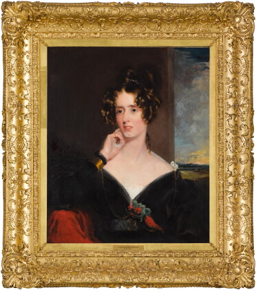 Catalog image of Portrait of Lady Elizabeth Bulteel Wearing a Black Dress