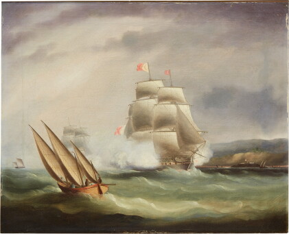 Catalog image of Sea battle in the Mediterranean