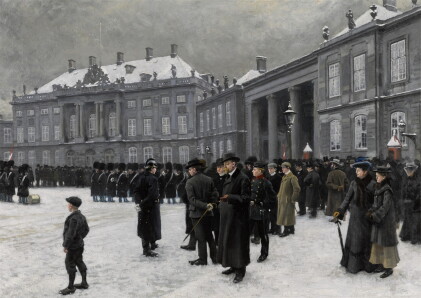 Catalog image of Changing of the guard at Amalienborg Palace