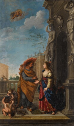 Catalog image of johann spillenberger | mercury encountering aglauros at the house of herse and …
