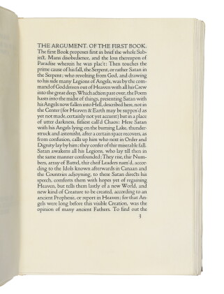 Catalog image of milton, john | paradise lost [&] paradise regain'd. hammersmith: the doves pres…