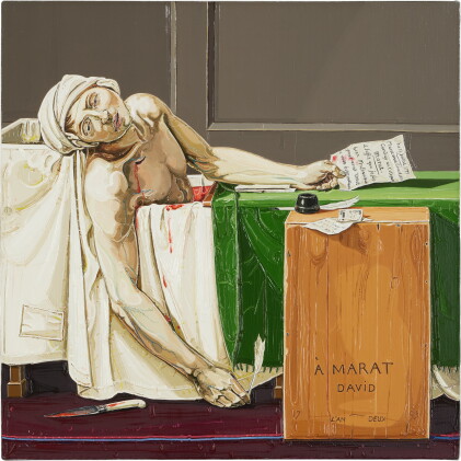 Catalog image of The Death of Marat, after David