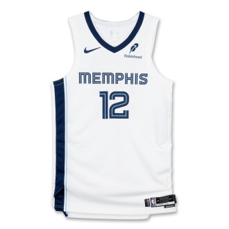 View 1 of Lot 6: Ja Morant Memphis Grizzlies 2025-2026 Game Worn Association Edition Jersey