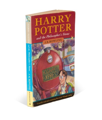 View 1 of Lot 102: J.K. Rowling | Harry Potter and the Philosopher's Stone, 1997, first edition, paperback issue