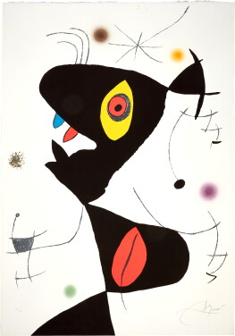 View 1 of Lot 78: Oda a Joan Miró, Plate VI (M. 908)