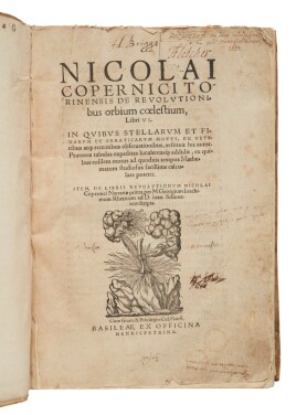 View 1 of Lot 21: Copernicus, Nicolaus | A significant association copy of the 1566 De Revolutionibus