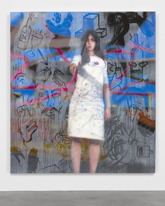 Avery Singer Self Portrait