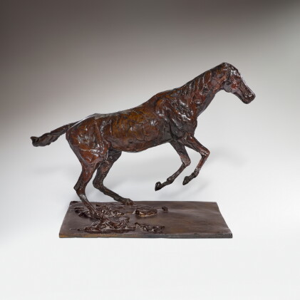 Catalog image of Cheval s'enlevant sur un obstacle