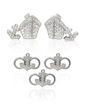 Catalog image of diamond dress set, michele della valle