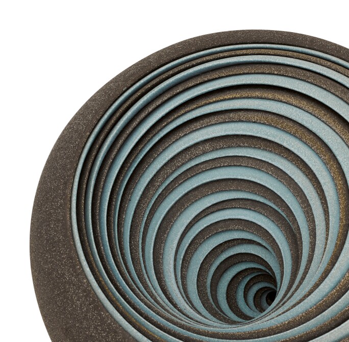 Matthew Chambers, Two Tone Twist, 2017. Estimate £1,200–1,800.