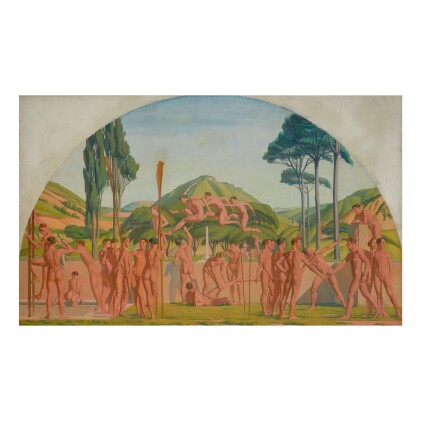  OLYMPIC GAMES IN A DEMI-LUNE